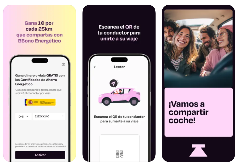 Hoop Carpool se renombra como Tribbu y ahora te paga por compartir coche