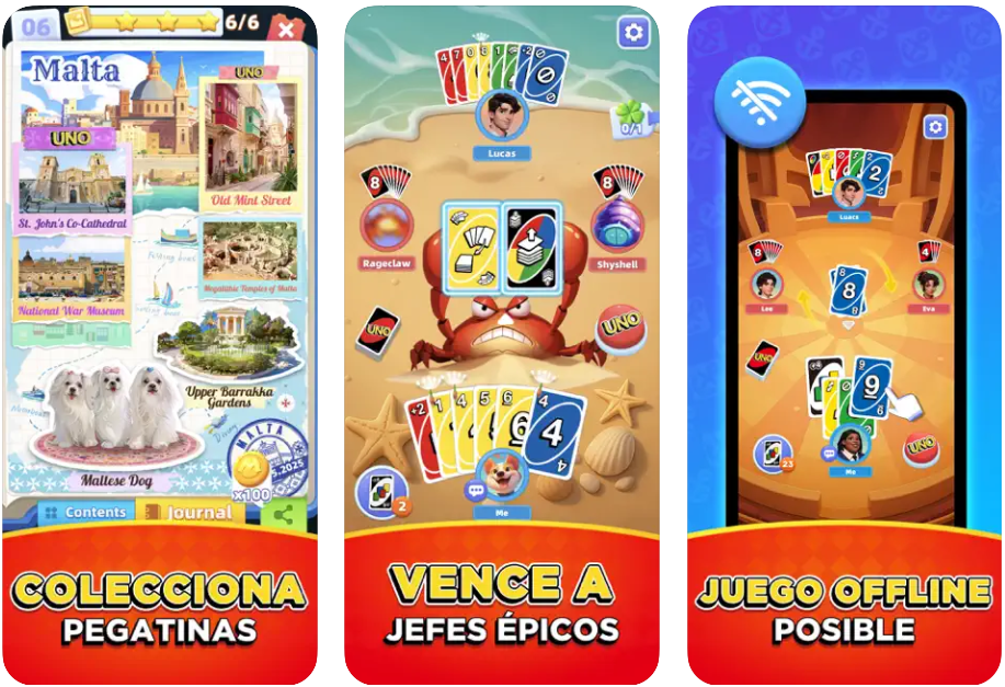 UNO Wonder aterriza en móviles con más de 3.000 niveles y modo offline