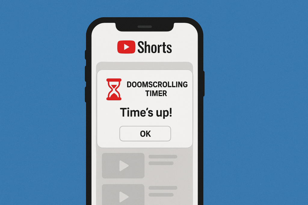 YouTube incorpora un temporizador en su app para frenar el 'doomscrolling'