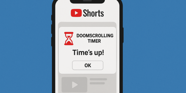 YouTube incorpora un temporizador en su app para frenar el ‘doomscrolling’