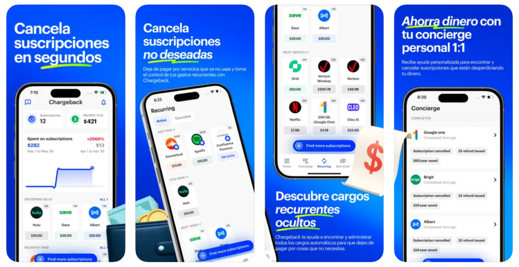 Esta app te permite cancelar tus suscripciones con un solo click