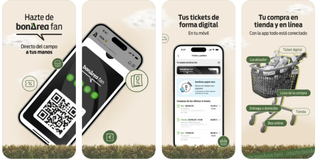 Así es bonÀrea fan, la nueva app con descuentos, sorteos y compra online