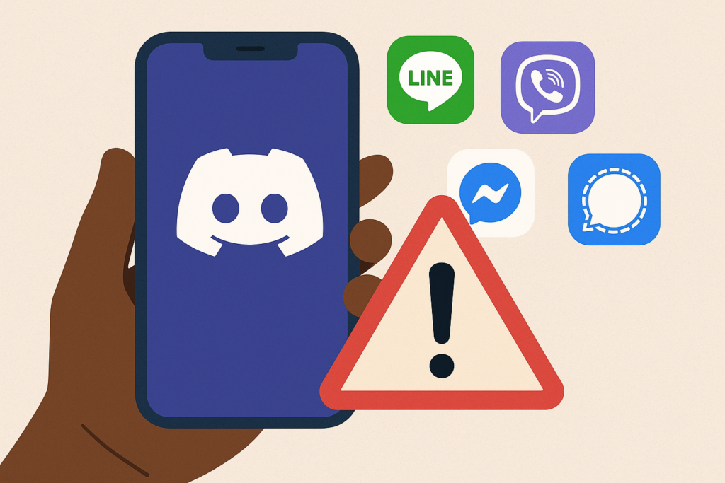 Discord, entre las apps de mensajería menos seguras, según un estudio de Surfshark