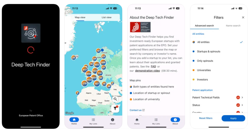 Esta app de la Oficina Europea de Patentes tiende puentes entre quienes inventan y quienes financian el futuro
