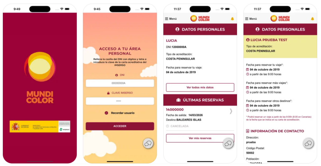 Mundicolor, la app del IMSERSO para consultar y gestionar los viajes a Canarias y Baleares