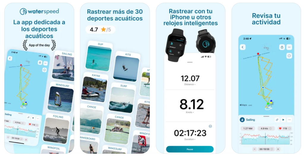 Waterspeed, el Strava de los deportes acuáticos