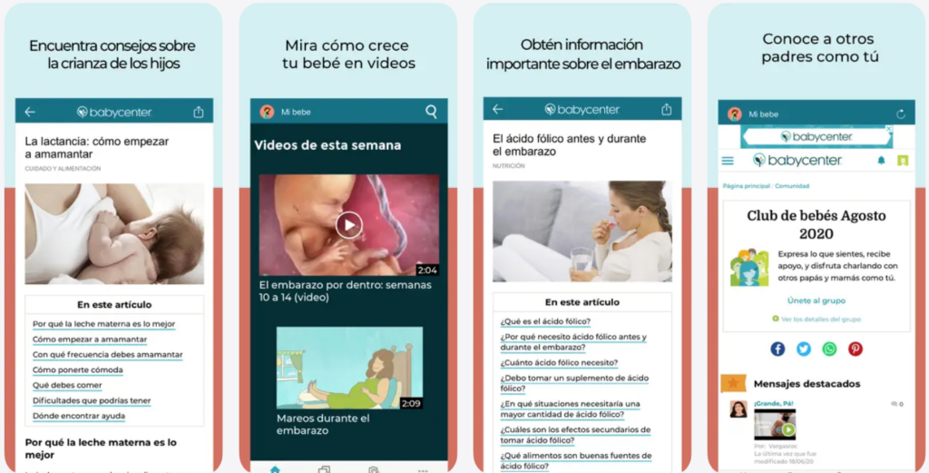 Las mejores apps para el embarazo