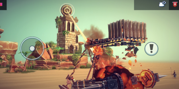 Besiege ya te permite ‘explotar’ tus artefactos en Android