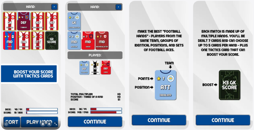 Football Aces, un nuevo juego de cartas donde hay ases... del balón