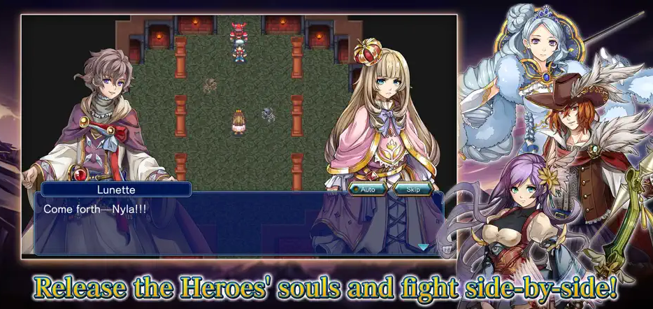 Llega Hero Seekers, el JRPG de KEMCO sobre héroes olvidados y mundos reescritos