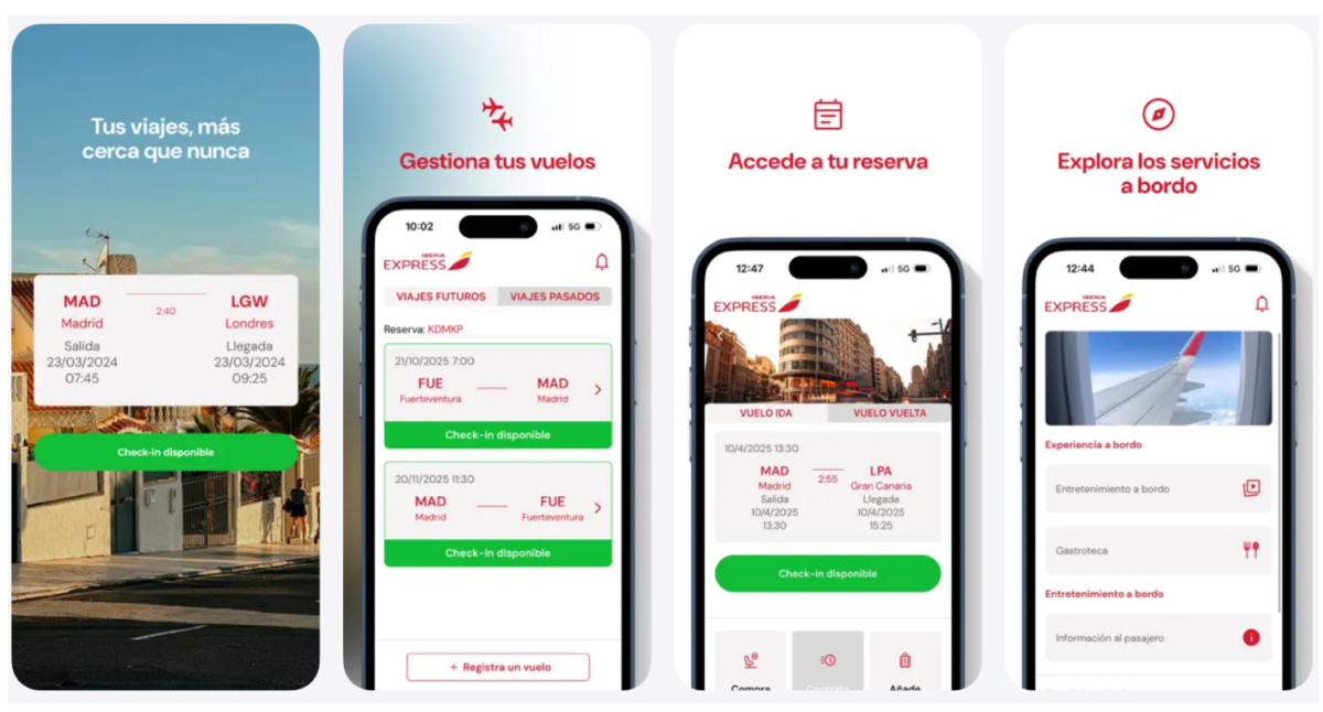 Iberia Express presenta una nueva app para sus clientes