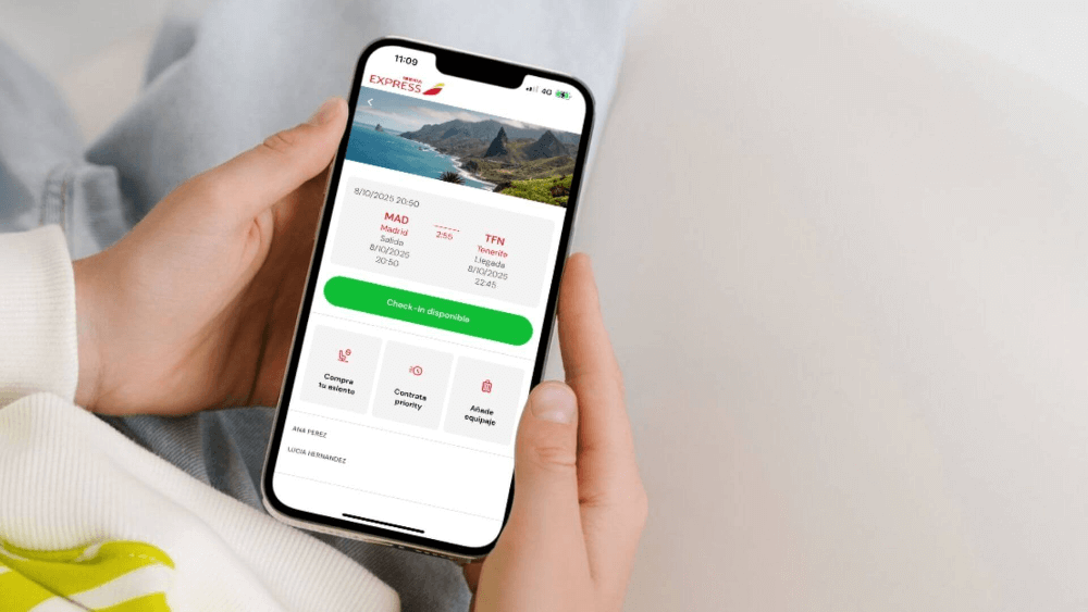 Iberia Express presenta una nueva app para sus clientes