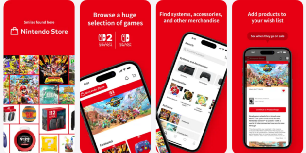 Nintendo lanza su app Nintendo Store fuera de Japón