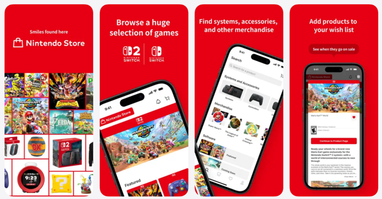 Nintendo lanza su app Nintendo Store fuera de Japón