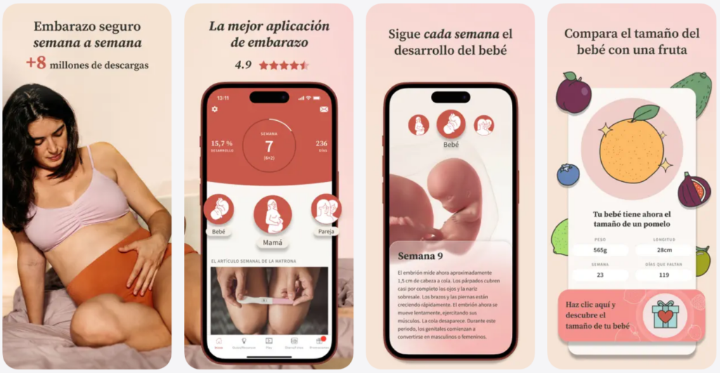 Las mejores apps para el embarazo