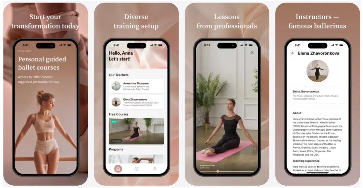 Aprender ballet clásico desde casa ya es posible con Prime Ballet