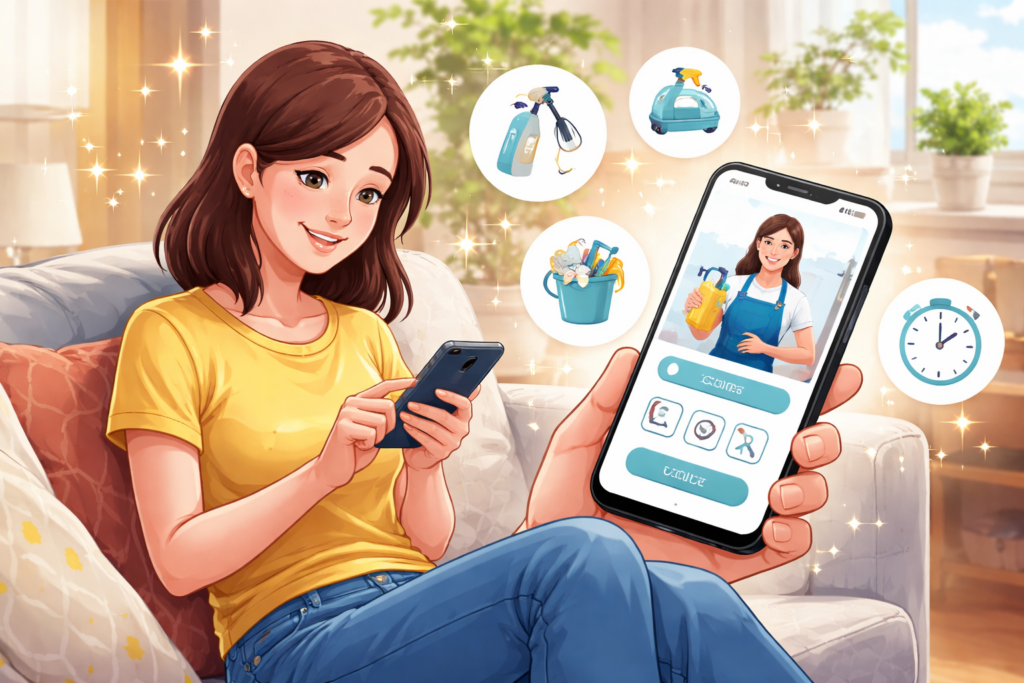 Las mejores apps de limpieza doméstica disponibles en España