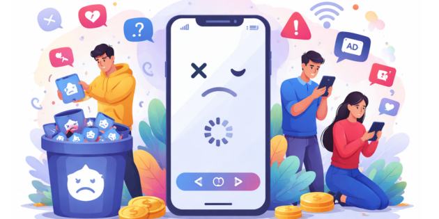 5 razones por las que tu aplicación móvil no retiene a los usuarios