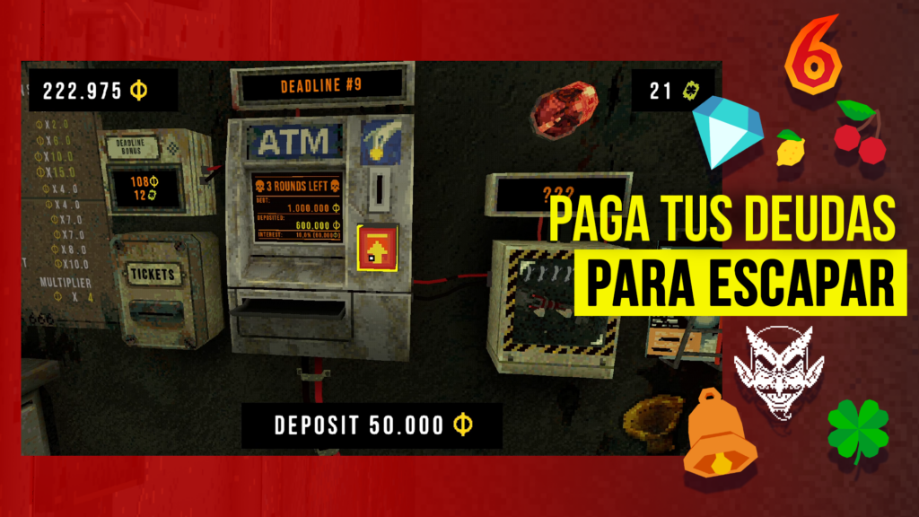 La máquina maldita de Cloverpit ya se te ha metido en el bolsillo