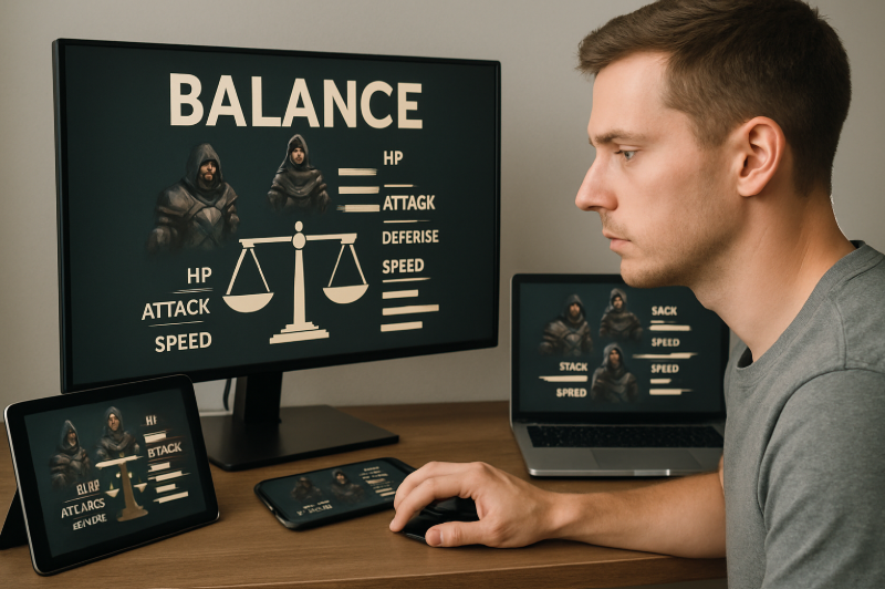 el equilibrio en los videojuegos