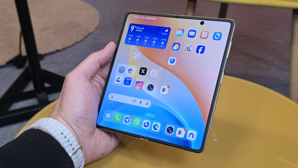 Honor Magic V5: Abrir, plegar