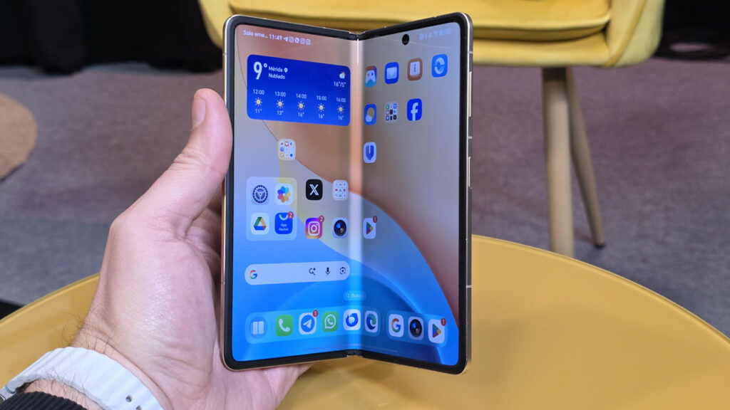 Honor Magic V5: Abrir, plegar