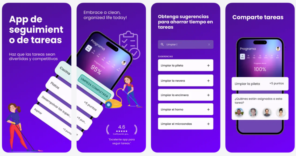 Las mejores apps de limpieza doméstica disponibles en España