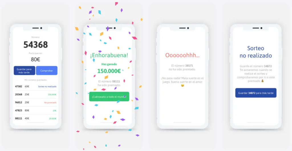 Las mejores apps para comprobar si te ha tocado la Lotería de Navidad