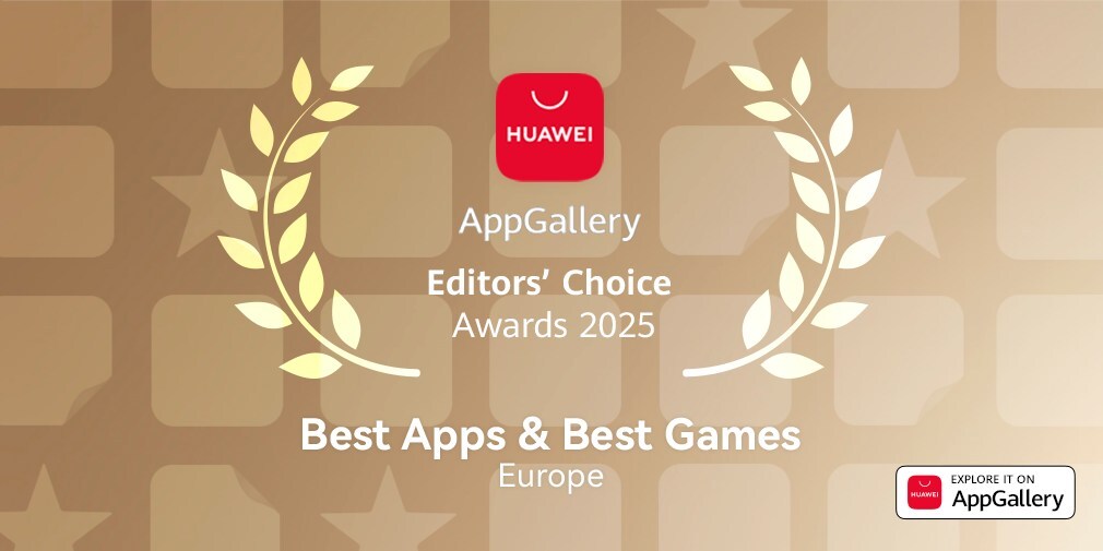 Huawei escoge las mejores apps del año en sus AppGallery Editors´Choice Awards 2025
