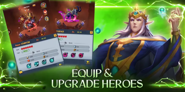 Forma tu equipo de héroes y combate al Rey del Caos en Siberium, el nuevo RPG ‘de turno’