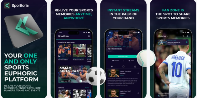 Sportforia, una app para revivir retransmisiones deportivas clásicas