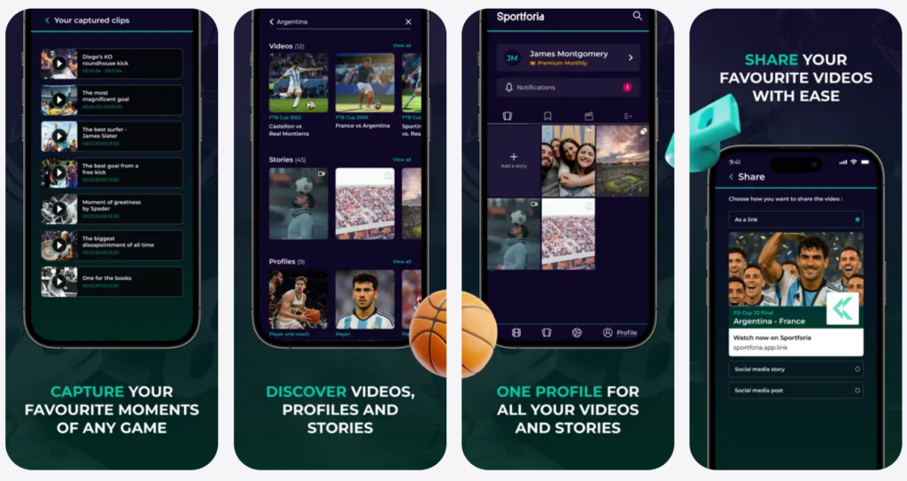 Sportforia, una app para revivir retransmisiones deportivas clásicas