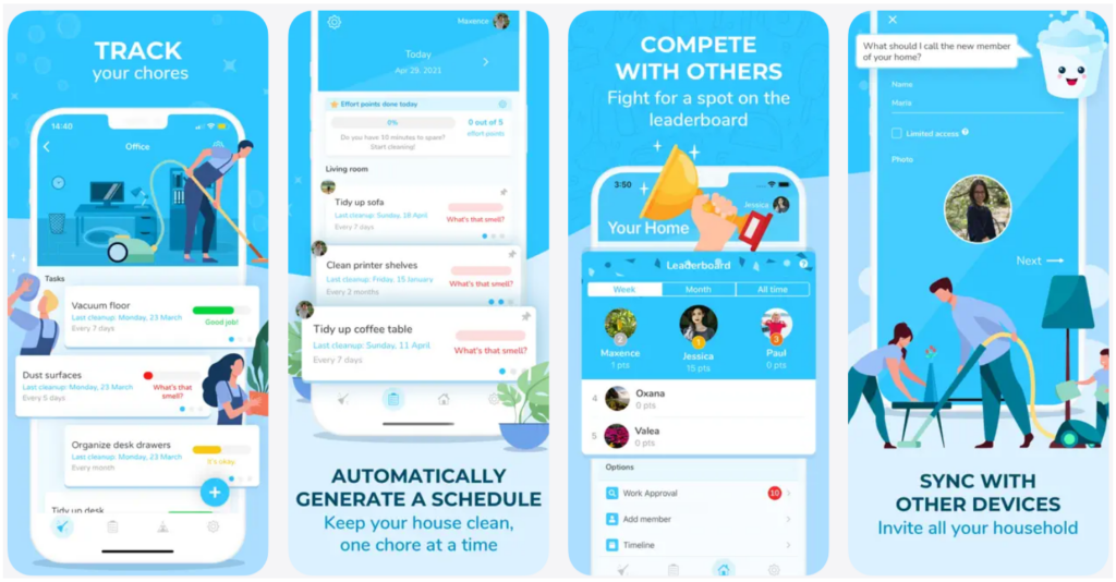 Las mejores apps de limpieza doméstica disponibles en España