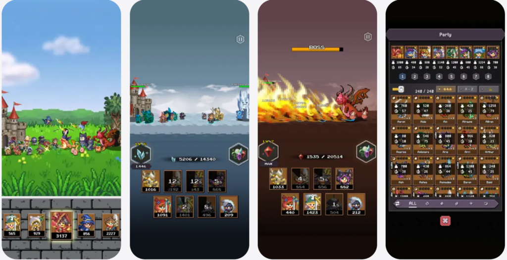 Wagle Squad, el juego donde manejas un escuadrón de campeones pixelados contra enemigos infinitos