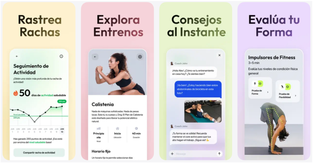 Zing Coach: una nueva generación de entrenadores personales virtuales