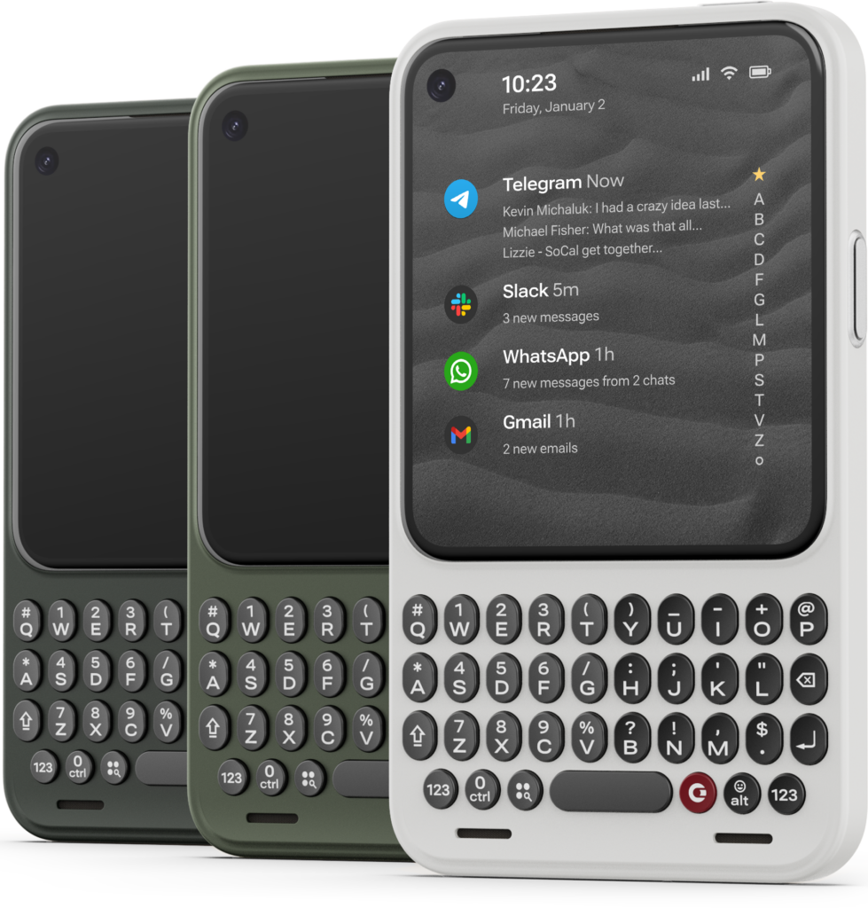 Clicks Communicator: un móvil con teclado físico pensado para comunicar y trabajar con apps