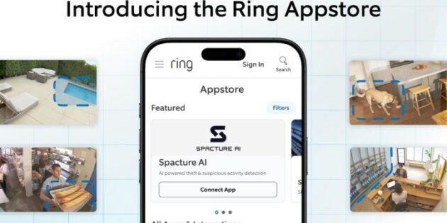Amazon presenta la tienda de aplicaciones de Ring en el CES