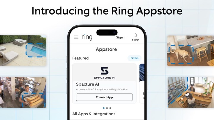 Amazon presenta la tienda de aplicaciones de Ring en el CES