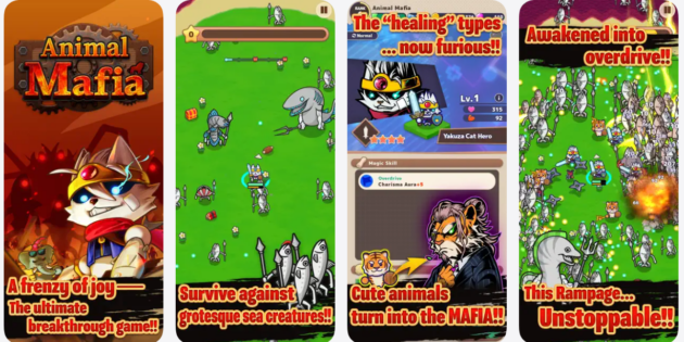 Animal Mafia: Bichejos antropomorfos y oleadas infinitas de enemigos en tu móvil