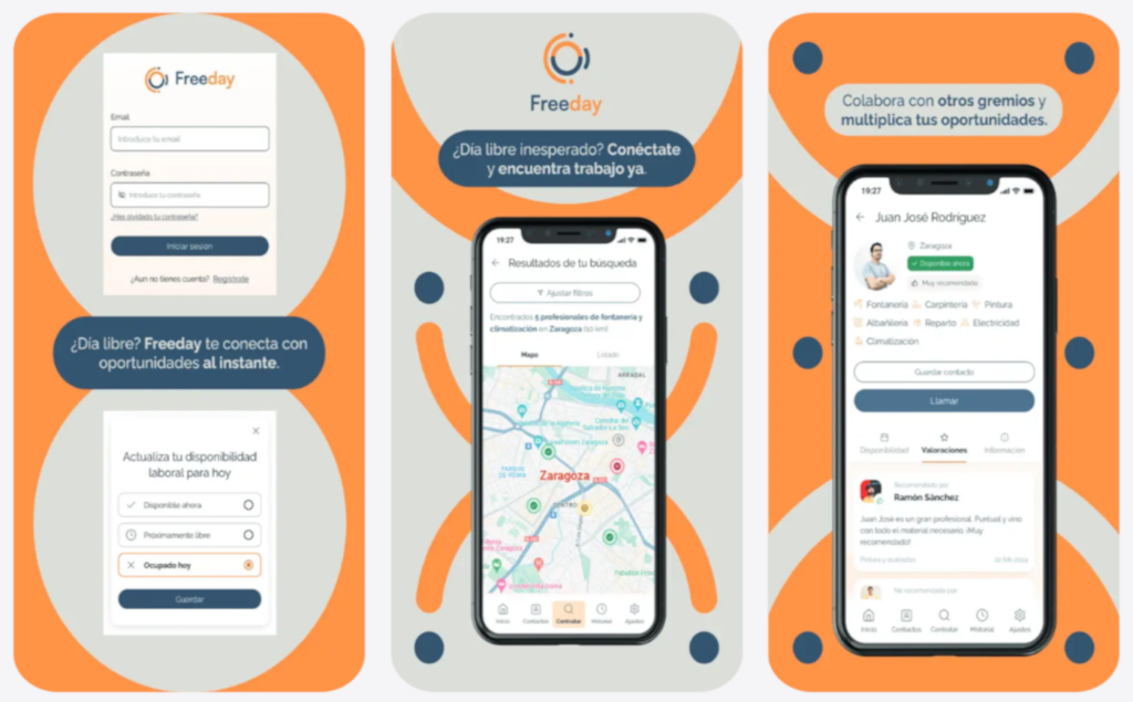 Freeday, una app para que los autónomos no pierdan días de trabajo