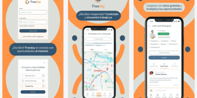 Freeday, una app para que los autónomos no pierdan días de trabajo