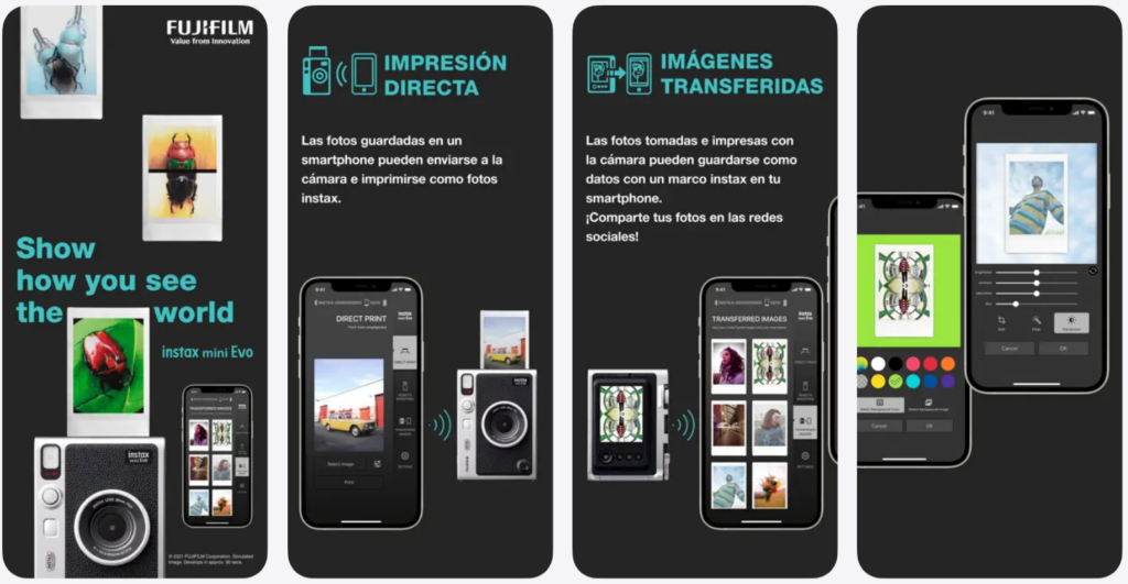 Fujifilm lanza la instax mini Evo Cinema, una cámara que imprime tus vídeos