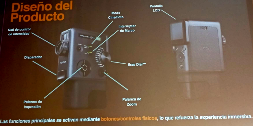 Fujifilm lanza la instax mini Evo Cinema, una cámara que imprime tus vídeos