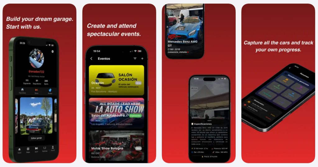 GTSSpotters, el Pokémon Go de los cochazos