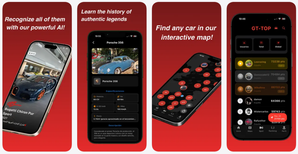 GTSSpotters, el Pokémon Go de los cochazos