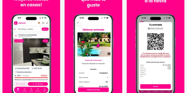 MyParty, una app para que tus fiestas en casa ‘te renten’