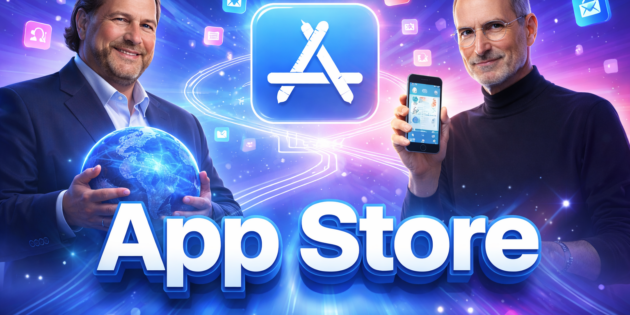 Cómo Marc Benioff le regaló a Steve Jobs el nombre ‘App Store’