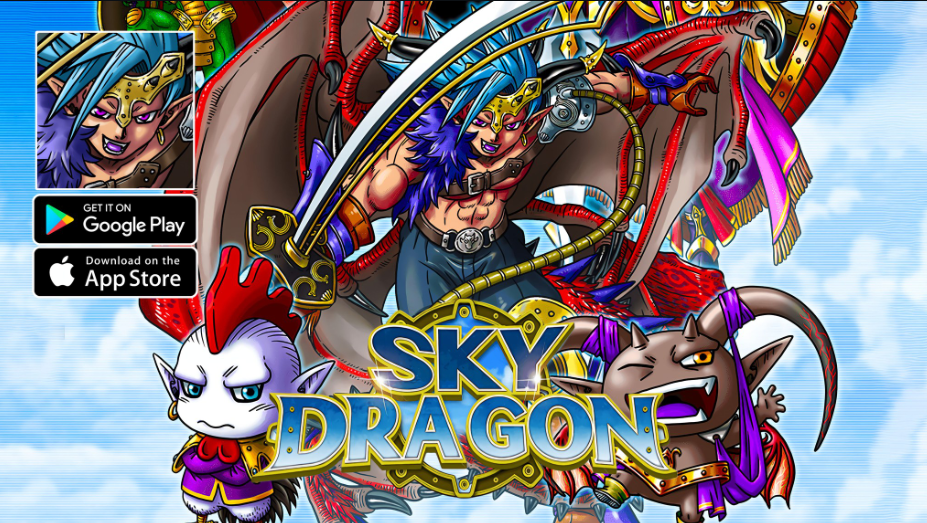 Crea tu héroe, forma tu gremio y conquista los cielos en Sky Dragon