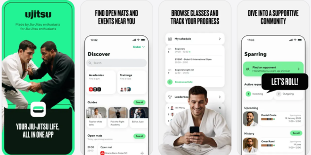 Ujitsu conecta a todos los practicantes del Jiu-Jitsu en una única app