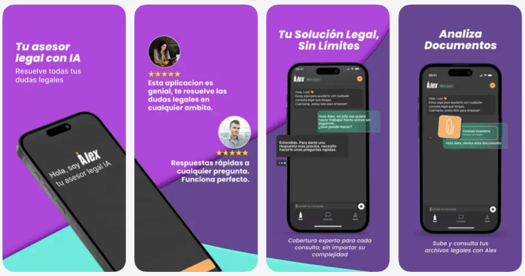 Álex, la app con IA de Legálitas que ya ha resuelto más de un millón de consultas legales